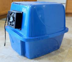 Ventless Litter Box Fume Extractor 3D Printer Model