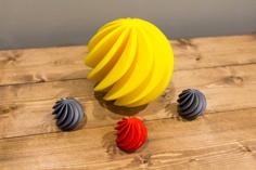 Spiral Ball 3D Printer Model