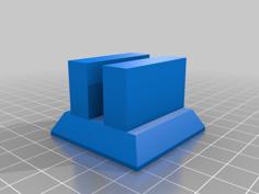 Customizable Phone Tripod Mount 3D Printer Model