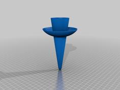 Eishörnchen Trophschutz – Ice Cream Cone Holder With Drop Catcher 3D Printer Model