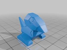 Pokemon Porygon #137 – Optimized For 3D Printing 3D Printer Model