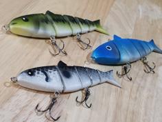 Swimbait 3D Printer Model