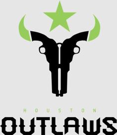 Houston Outlaws Buckle/Plack 3D Printer Model