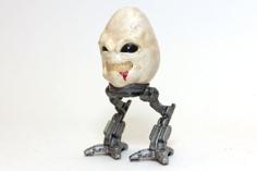 Evil Egg Mech Body 3D Printer Model