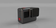 Gopro 6 CAD File. F3D. Fusion 360 3D Printer Model