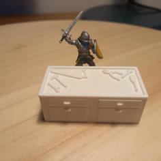 DnD Workbench 3D Printer Model