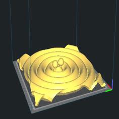 Binary Neutron Star Merger 3D Printer Model