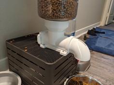 Raspberry Pi Powered Cat Feeder 3D Printer Model