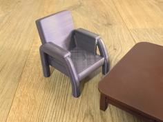 Coffee Table Chair 3D Printer Model