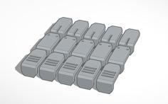 Gundam Detail Parts 2 (Corner Reinforcement 2) 3D Printer Model