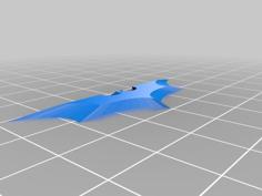 Mini Batarang 3D Printer Model