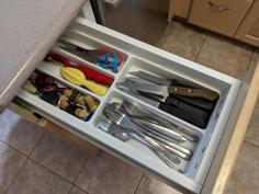 Kitchen Drawer Organizer (Custom) 3D Printer Model