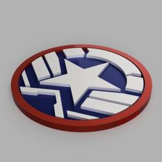 Falcon Captain America – Marvel Coasters 3D Printer Model