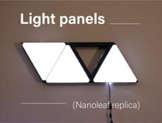 Light Panels – Nanoleaf Replica – Wall Panel 3D Printer Model