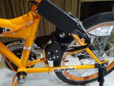 Friction Drive E-Bike 3D Printer Model