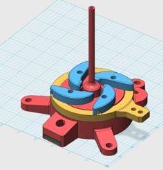 Water Rocket Lunch Base (base De Fusée à Eau) 3D Printer Model