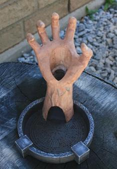 Mage Hand Or Zombie Dice Tower For Dungeons & Dragons, Warhammer Or Pathfinder 3D Printer Model