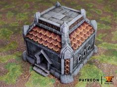 Dwarf House 3D Printer Model