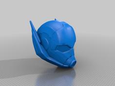 Antman – Civil War Helmet Wearable 3D Printer Model