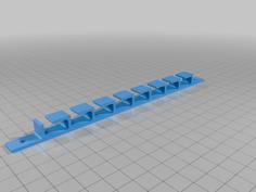 Network Cable Management 3D Printer Model