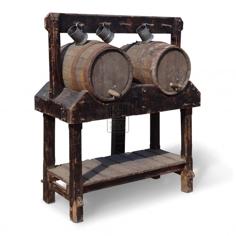 Double Barrel Tavern Stand 3D Printer Model