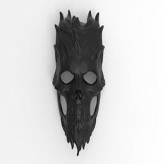 Krampus Demon Mask 3D Printer Model