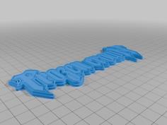 Frozen Crown Logo 3D Printer Model