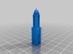 Our Lady Of Victory Basilica Tower 3D Printer Model