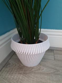 Plant Pot Spiral 3D Printer Model