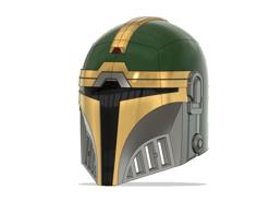 Aran Tal: Star Wars Inspired Mandalorian Helmet 3D Printer Model