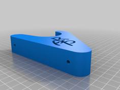 Rifle Wall Hook Mount W/ AR Option 3D Printer Model