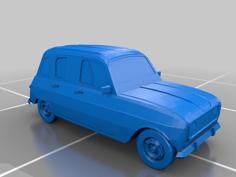 Renault 4L 3D Printer Model