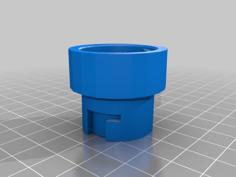 Nerf Gelfire Water Bottle Adapter 3D Printer Model