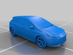 Ford Focus ST 3D Printer Model