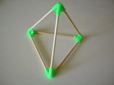 Tetrahedron Vertice 3D Printer Model