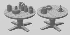 NCT Promo – 15mm Tables 3D Printer Model