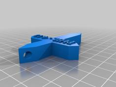 Cross Pendant 3D Printer Model