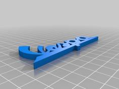 Vespa Logo 3D Printer Model