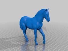 FRIESIAN HORSE STATUE / ESTATUA DE CABALLO FRISON 3D Printer Model