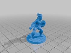 Tiefling Rouge 3D Printer Model