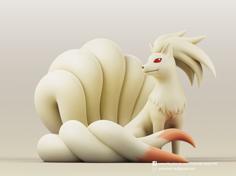 Ninetales(Pokemon) 3D Printer Model