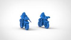 More Cult Coyote Bikers 3D Printer Model