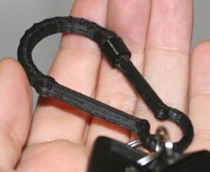 Highly Configurable Carabiner (One Link To Rule Them All) 3D Printer Model