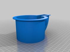 Recessed Mug Holder 3D Printer Model