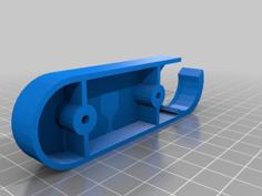 Xiaomi Mijia M365 Mudguard Bracket – Split 3D Printer Model