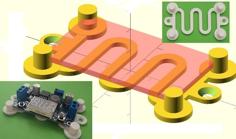 Parametric Circuit Board Mount 3D Printer Model