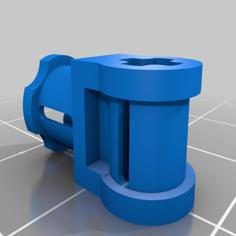 Axel T Connector 3D Printer Model