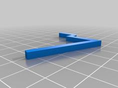 Pegboard Hook 3D Printer Model