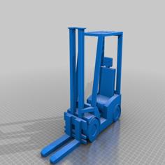 Simple Forklift 3D Printer Model