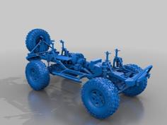 Scx10 Chassis 3D Printer Model